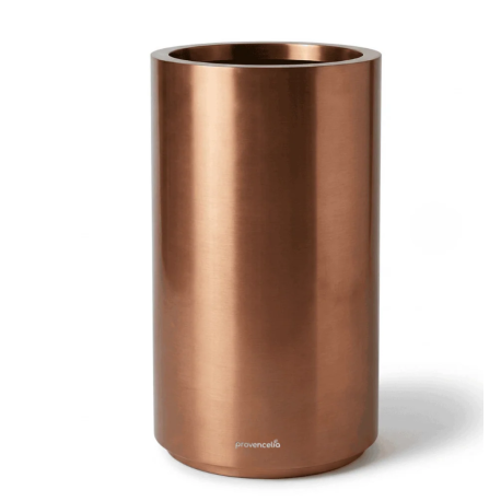 Pot en inox Metropole L - 40x50cm, Inox brossé