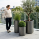Pot en terre cuite Metropole L - 40x50cm, Cuivre