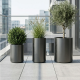 Pot en terre cuite Metropole L - 40x50cm, Cuivre