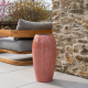 Pot en terre cuite 21x19cm Lancelot XS, Bleu azur