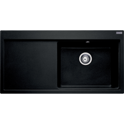 Évier MYTHOS 1000x515mm droite en fragranit +, Onyx