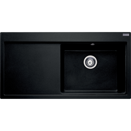 Évier MYTHOS 1000x515mm droite en fragranit +, Onyx