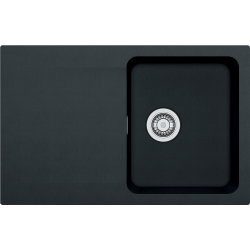 Evier Orion OID 611-78 780x500mm en tectonite, Noir (114.0288.588)