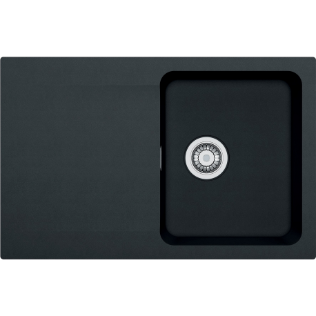Evier Orion OID 611-78 780x500mm en tectonite, Noir (114.0288.588)