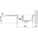 Orion - OID 651 Tectonite® Carbone Evier (OID651C)