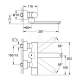 Eurosmart Cosmopolitan E - bassin électronique mitigeur thermostatique chromée (36332000)