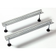 Pieds pour baignoire, Chrome