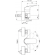 Mitigeur de douche mural CeraFlex