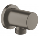 Coude de sortie Rainshower, Gun Métal Brossé