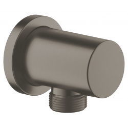 Coude de sortie Rainshower, Gun Métal Brossé