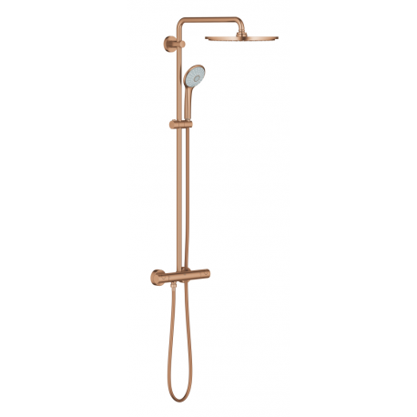 Colonne de douche thermostatique Euphoria System 310 Système, Warm Sunset Brossé