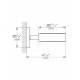 Cadre Support Essentials, Hard Graphite Brossé