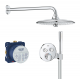 Douche encastrée Grohtherm SmartControl, Chrome