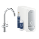 Kit de démarrage Blue Home mitigeur bec C, Chrome Grohe Blue