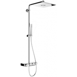 Colonne de douche thermostatique Euphoria SmartControl System 310 Cube Duo, Chrome