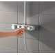 Colonne de douche thermostatique Euphoria SmartControl System 310 Cube Duo, Chrome