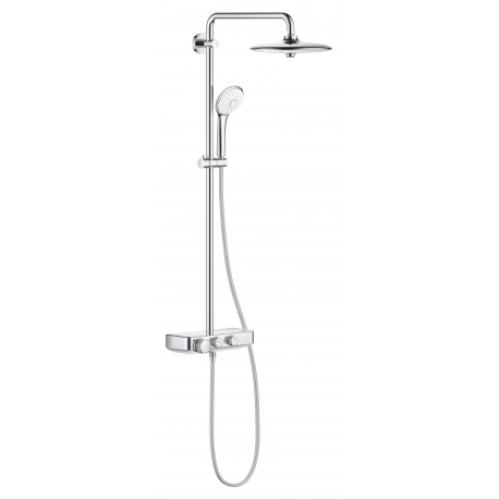 Colonne de douche thermostatique Euphoria SmartControl System 260, Chrome
