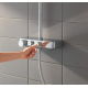 Colonne de douche thermostatique Euphoria SmartControl System 260, Chrome