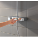 Colonne de douche thermostatique Euphoria SmartControl System 260, Chrome