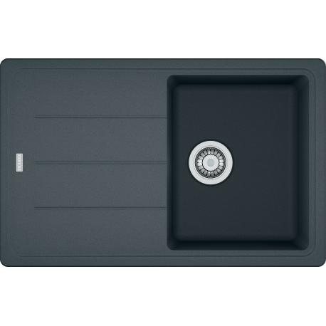Evier BASIS BFG 611-78 780x500mm en fraganit+, Onyx