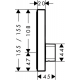 Set de finition pour mitigeur mécanique ShowerSelect E encastré avec 2 fonctions (15768000)