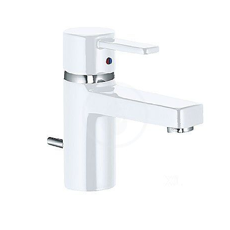 Kludi 382609175 Zenta Mitigeur de lavabo Chromé/Blanc