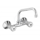 Kludi Standard 310550515 Robinet mural pour évier Chrome