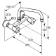 Kludi Standard 310550515 Robinet mural pour évier Chrome