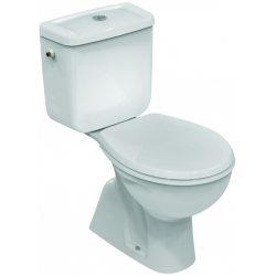 EUROVIT WC avec sortie verticale 355 x 760 x 655 mm blanc (V335701)