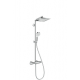 Colonne de douche Showerpipe Crometta E 240 1jet, Chrome