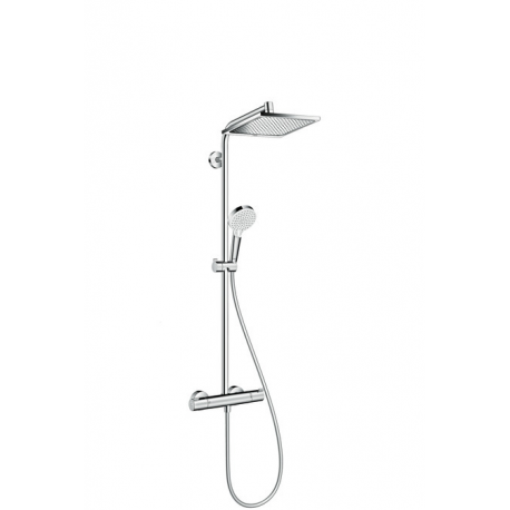 Colonne de douche Showerpipe Crometta E 240 1jet, Chrome