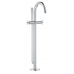 Mélangeur bain hors-sol 1/2″ Essence, Nickel Brossé