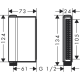 Douchette AXOR One 2 jets (45720000)