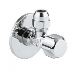 Robinet d'équerre 1/2", Chrome