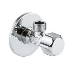 Robinet d'équerre 1/2", Chrome