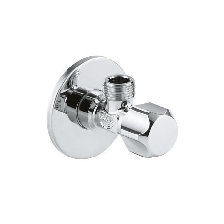 Robinet d'équerre 1/2", Chrome