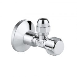Robinet d'équerre 3/8", Chrome