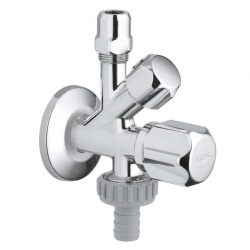 Original WAS® robinet de service 1/2", Chrome