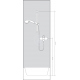 Combi Raindance Select E 120 0,65m/ShowerTablet Select 300, blanc/chromé (27026400)