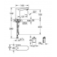 Mitigeur lavabo infrarouge Eurosmart Cosmopolitan E, Chrome