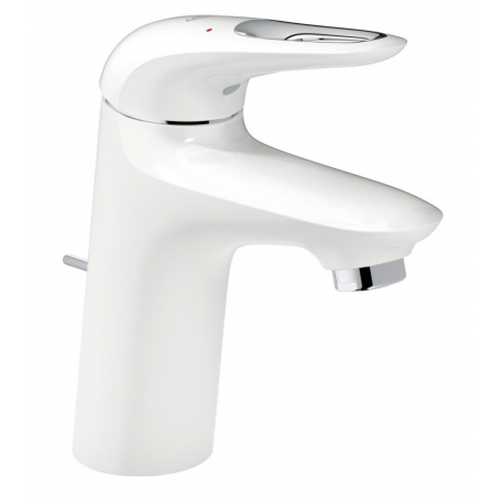 Eurostyle Mitigeur Monocommande Lavabo Taille S, Blanc/chromé (23374LS3)