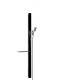 Unica Barre de douche Unica'E 0,90 m, noir/chromé (27640600)