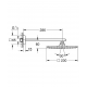 Douche de tête Rainshower Allure 230 et bras 286 mm 1 jet, Chrome