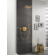 Douche de tête et bras Rainshower Cosmopolitan 310 380 mm 1 jet, Cool Sunrise Brossé