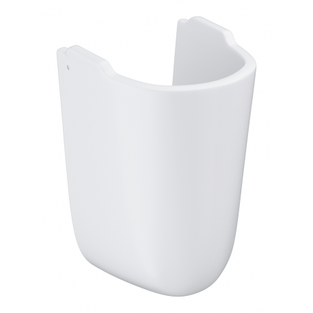 Cache-siphon Bau Ceramic, blanc alpin
