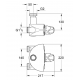Mitigeur thermostatique Grohtherm XL 1 1/4", Chrome