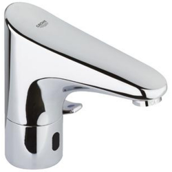 Europlus E Mitigeur lavabo infrarouge 1/2" avec limiteur de température ajustable, Chromé (36015001)