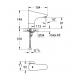 Europlus E Mitigeur lavabo infrarouge 1/2" avec limiteur de température ajustable, Chromé (36207001)