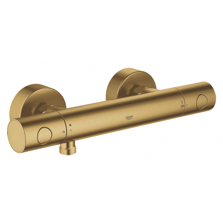 Mitigeur douche thermostatique Grohtherm 1000 Cosmopolitan M, Cool Sunrise Brossé