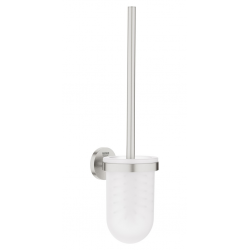 Brosse WC & support Essentials, Supersteel